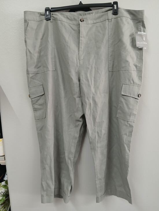 Falls Creek Pants - Falls Creek cropped cargo pants size 24 womens